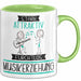 Musikerziehung Tasse Geschenk Becher Stark Attraktiv Furchtlos Musikerziehung Lustige Geschenkidee Grün Trendation