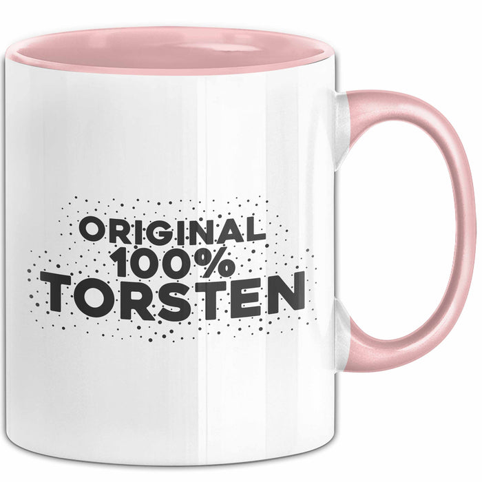 Torsten Tasse Original 100% Torsten Geschenk Rosa Trendation
