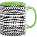What The F*** Tasse Lustiges Geschenk Allover-Print Quer Lesen Trendation