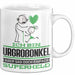 Urgroßonkel Geschenk Tasse Ich Bin Urgroßonkel Aber Sag Doch Einfach Superheld Lustige Geschenkdiee für Urgroßonkel Kaffee-Becher Weiß Trendation