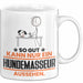 Hundemasseur Geschenk Tasse So Gut Kann Nur Ein Hundemasseur Aussehen Geschenkidee Kaffee-Becher Weiß Trendation