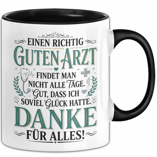 Arzt Tasse Geschenk Einen Richtig Guten Arzt Findet Man Nicht Alle Tage Geschenkidee Geburtstag Arzt Trendation