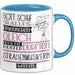 Straßenmusikerin Geschenk Becher Tasse Gott Schuf Alle Menschen Gleich Nur Die Besten Durfeten Straßenmusikerin Werden Geschenkidee Lustig Blau Trendation