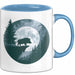 Schweinezüchter Schweine Tier Tasse Becher Geschenk Lustige Geschenkidee Spruch Blau Trendation