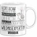 Wildnisexpertin Geschenk Becher Tasse Gott Schuf Alle Menschen Gleich Nur Die Besten Durfeten Wildnisexpertin Werden Geschenkidee Lustig Weiß Trendation