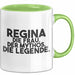 Regina Tasse Regina – Die Frau. Der Mythos. Die Legende. Geschenk Grün Trendation