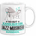 Jazz-Musiker Geschenk Tasse So Gut Kann Nur Ein Jazz-Musiker Aussehen Geschenkidee Kaffee-Becher Weiß Trendation