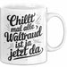 Waltraud Tasse Geschenk Chillt Mal Alle Waltraud Ist Ja Jetzt Da Geschenkidee Becher mit Name Weiß Trendation