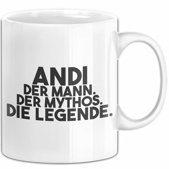 Andi Tasse Andi – Der Mann. Der Mythos. Die Legende. Geschenk