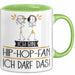 Geschenk für Hip-Hop-Fan Tasse Lustige Geschenkidee Geburtstag Ich Bin Hip-Hop-Fan Ich Darf Das Grün Trendation