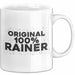 Rainer Tasse Original 100% Rainer Geschenk Weiß Trendation