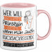 Rucksackreisende Tasse Geschenk Spruch Wer Will Schon Prinzessin Sein Wenn Man Auch Rucksackreisende Sein Kann Rosa Trendation