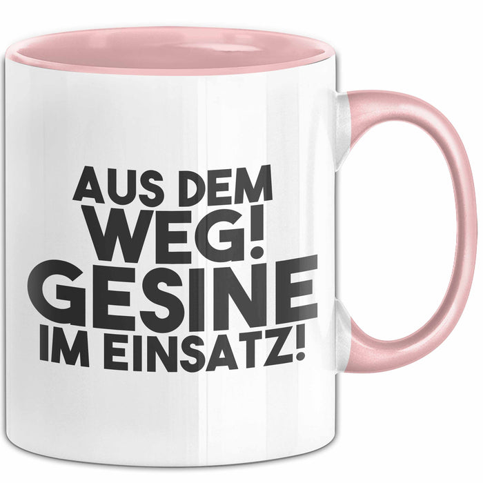 Gesine Tasse Aus Dem Weg! Gesine Im Einsatz! Geschenk