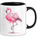 Flamingo Tier Tasse Geschenk Lustige Geschenkidee Spruch Schwarz Trendation