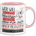 Hiphop-Produzentin Tasse Geschenk Spruch Wer Will Schon Prinzessin Sein Wenn Man Auch Hiphop-Produzentin Sein Kann Rosa Trendation
