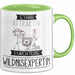 Wildnisexpertin Tasse Geschenk Becher Stark Attraktiv Furchtlos Wildnisexpertin Lustige Geschenkidee Grün Trendation