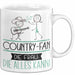 Country-Fan Geschenk Tasse Becher Die Frau Die Allen Kann Geschenkidee für eine Country-Fan Lustig Weiß Trendation