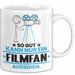 Filmfan Geschenk Tasse So Gut Kann Nur Ein Filmfan Aussehen Geschenkidee Kaffee-Becher Weiß Trendation