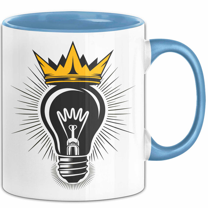 Startup Gründer Tasse Geschenkidee für Unternehmer Fans Blau Trendation