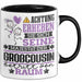 Großcousin Geschenk Tasse Lustiger Spruch Erheben Sie Sich Der Großcousin Betritt den Raum Schwarz Trendation