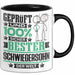 Schwiegersohn Geschenk Lustiger Spruch für Schwiegersohn Geschenkidee Bester Schwiegersohn Der Welt Schwarz Trendation