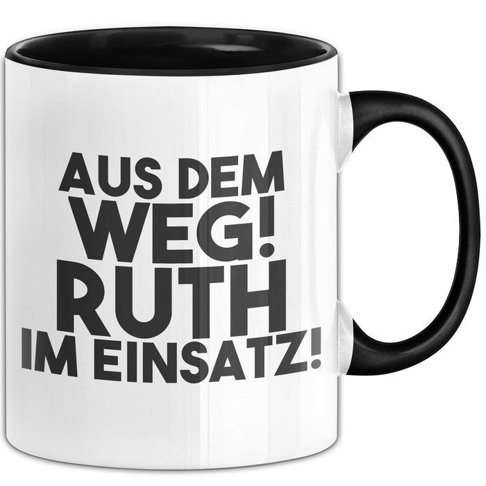 Ruth Tasse Aus Dem Weg! Ruth Im Einsatz! Geschenk