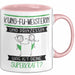 Kung-Fu-Meisterin Und Prinzessin Tasse Geschenk Für Eine Kung-Fu-Meisterin Geburtstag Was Ist Deine Superkraft Rosa Trendation