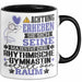 RhythmischeGymnastin Geschenk Tasse Lustiger Spruch Erheben Sie Sich Der RhythmischeGymnastin Betritt den Raum Schwarz Trendation
