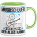 Musikschüler Tasse Geschenk für Musikschüler Der Mann Der Alles Kann Geschenkidee zum Geburtstag Grün Trendation