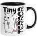Beste Freundin Tasse Geschenk Tiny Terror Geschenkidee für Kollegin oder Beste Freundin Schwarz Trendation