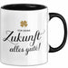 Büroarbeit Kollege Abschied Tasse Geschenk Lustige Geschenkidee Spruch Für Deine Zukunft Alles Gute Trendation