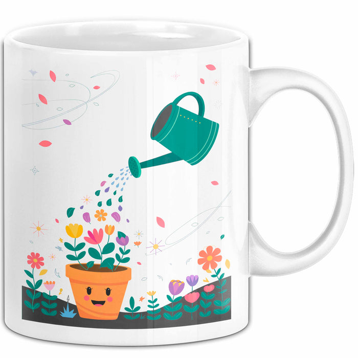 Gärtner Tasse Geschenk Lustige Geschenkidee Spruch Für Pflanzen Liebhaber Weiß Trendation