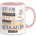 Ultraläuferin Geschenk Becher Tasse Gott Schuf Alle Menschen Gleich Nur Die Besten Durfeten Ultraläuferin Werden Geschenkidee Lustig Rosa Trendation