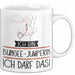 Geschenk für Bungee-Jumperin Tasse Lustige Geschenkidee Geburtstag Ich Bin Bungee-Jumperin Ich Darf Das Weiß Trendation