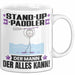 Stand-Up-Paddler Tasse Geschenk für Stand-Up-Paddler Der Mann Der Alles Kann Geschenkidee zum Geburtstag Weiß Trendation