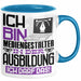 Mediengestalter Ausbildung Tasse Geschenk Ich Bin Mediengestalter In Der Ausbildung Ich Darf Das Geschenkidee Spruch Blau Trendation