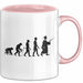Anwalt Tasse Geschenk Evolution der Juristen Rechtsanwalt Rosa Trendation