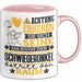 Schwiegeronkel Geschenk Tasse Lustiger Spruch Erheben Sie Sich Der Schwiegeronkel Betritt den Raum Rosa Trendation