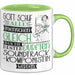 Soundtrack-Komponistin Geschenk Becher Tasse Gott Schuf Alle Menschen Gleich Nur Die Besten Durfeten Soundtrack-Komponistin Werden Geschenkidee Lustig Grün Trendation
