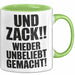 Sarkasmus Tasse Geschenk Und Zack Wieder Unbeliebt Gemacht Geschenkidee Lustig Grün Trendation