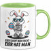 Ostern Tasse Geschenkidee Du Suchst Keine Eier Feiertagswitz Grün Trendation