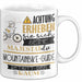 Mountainbike-Guide Tasse Geschenk Lustiger Spruch Bitte Erheben Sie Sich Seine Majestät Die Mountainbike-Guide Betritt Den Raum Weiß Trendation