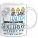 Segellehrerin Tasse Geschenk Lustig Abstand Halten Hochleistungs-Segellehrerin Mit Drang Zur Perfektion Bei Der Arbeit Weiß Trendation