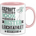 Leichtathlet Geschenk Lustiger Spruch für Leichtathlet Geschenkidee Bester Leichtathlet Der Welt Rosa Trendation