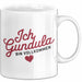 Gundula Tasse Geschenk Ich Bin Vollkommen Gundula Geschenkidee Geburtstag Weiß Trendation