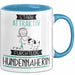 Hundennäherin Tasse Geschenk Becher Stark Attraktiv Furchtlos Hundennäherin Lustige Geschenkidee Blau Trendation