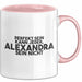 Alexandra Tasse Perfekt Sein Kann Jeder, Alexandra Sein Nicht Geschenk Rosa Trendation