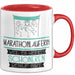 Marathonläuferin Weil Es Keinen Schöneren Beruf Gibt Tasse Geschenk für Eine Marathonläuferin Lustig Rot Trendation
