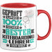 Kiteboarding-Lehrer Geschenk Lustiger Spruch für Kiteboarding-Lehrer Geschenkidee Bester Kiteboarding-Lehrer Der Welt Rot Trendation