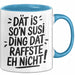 Susi Tasse Geschenk Dat Is So'n Susi Ding Dat Raffste Eh Nicht Geschenkidee Becher mit Name Blau Trendation